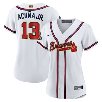 womens nike ronald acuna jr white atlanta braves 2022 gold p